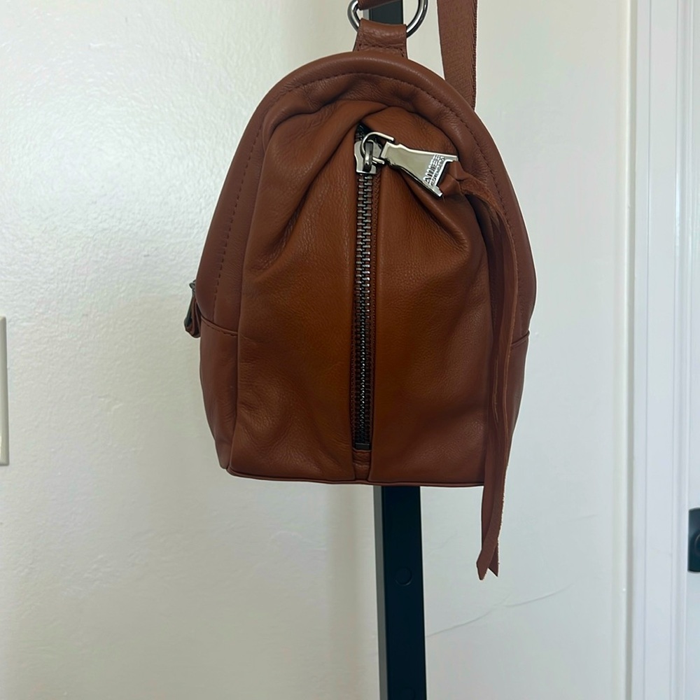 Aimee Kestenberg Tamitha Leather Sling Bag in chestnut
